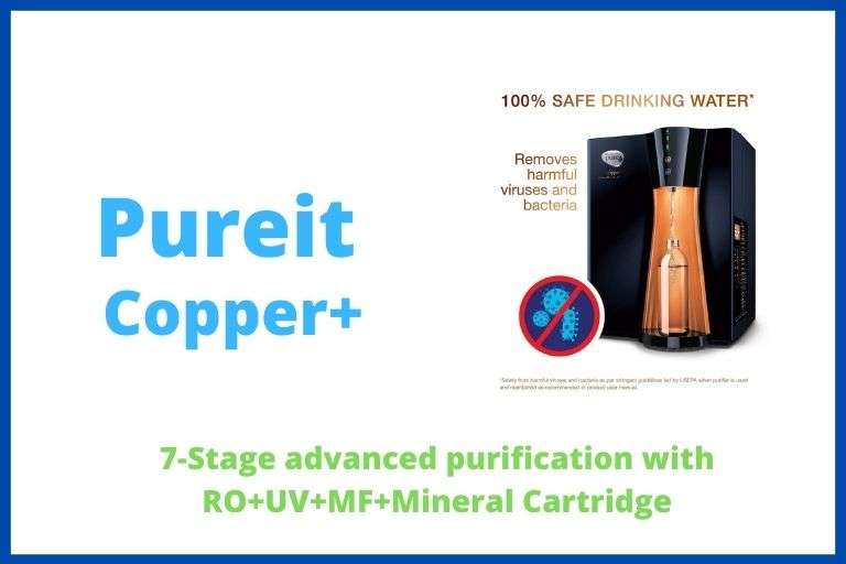 Pureit Copper + water Purifier