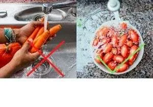 15 Best Tips for save water in Your daily life 11 Food washing