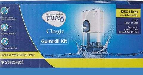 HUL Pureit Germkill kit Classic 14 litre Review 2 germkill kit for classic 14L