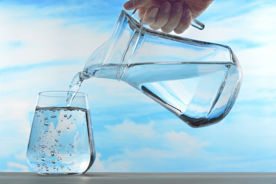 clean drink water