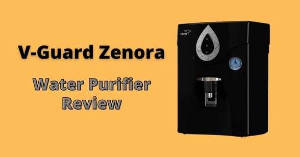 v guard zenora water purifier review