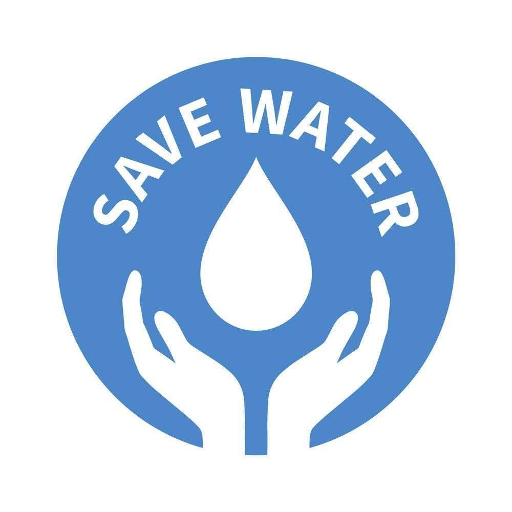 5 ace white save water sticker poster