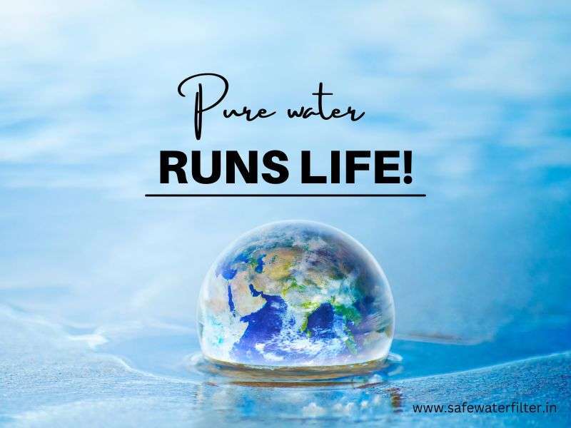 pure water runs life