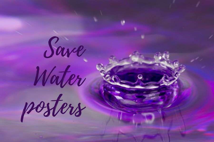 save water posters