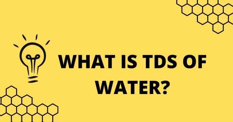 What Is TDS Of Water 