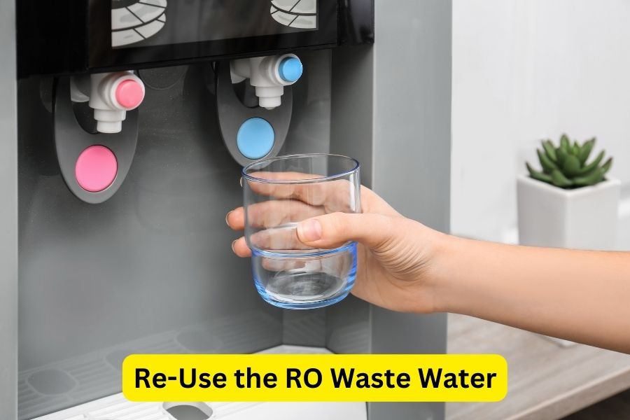 re use the ro waste water